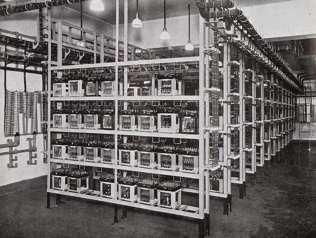 neasden signal box interior