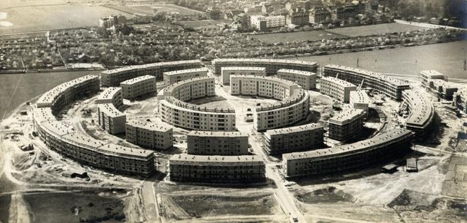 Rundling under construction