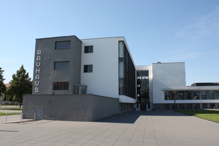 Bauhaus Dessau side elevation