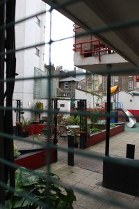 Kent House interior courtyard